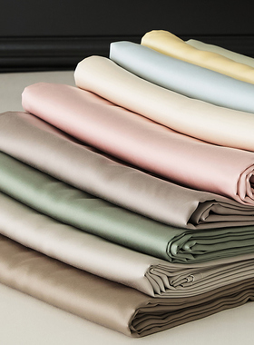简约60支天丝被套单件150x200x180夏季200x230cm220x240冰丝被罩