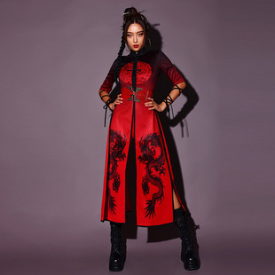 酒吧ds演出服新款性感夜店gogo女歌手大气演出服中国风商演舞台