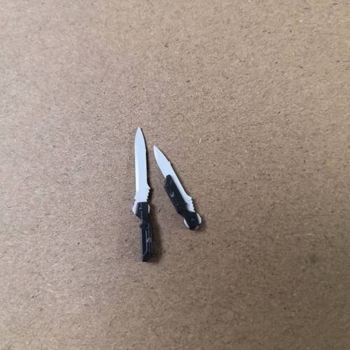 RG强袭武器配件 破甲刃一对 1:144 万代强袭高达RG03 模型补件