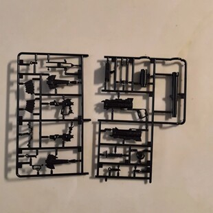 RG独角兽武器配件 枪加炮一组 拼装 1:144 万代RG独角兽