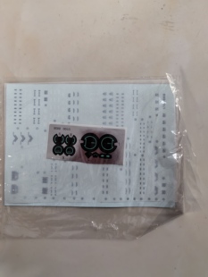 贴纸 大班8808 MB样式 雪崩能天使 1:100 拼装模型 模型补件