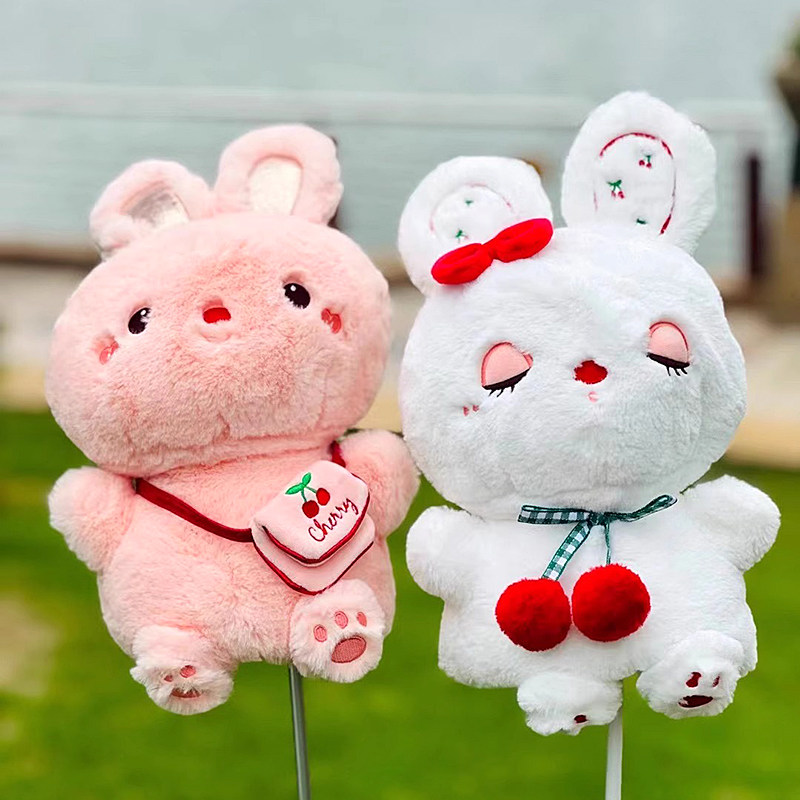 高尔夫杆头套女士一号木球杆套户外下场球道木3号5号木推杆保护套