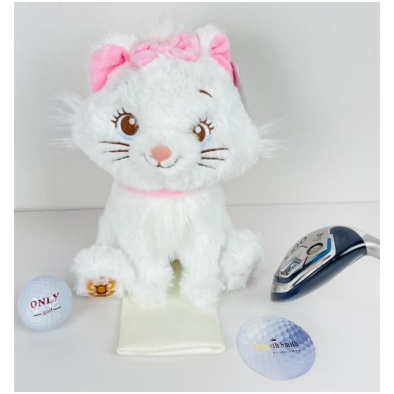 玛丽猫高尔夫球道木小鸡腿UT杆套高尔夫帽套球杆套杆头套宠物杆套