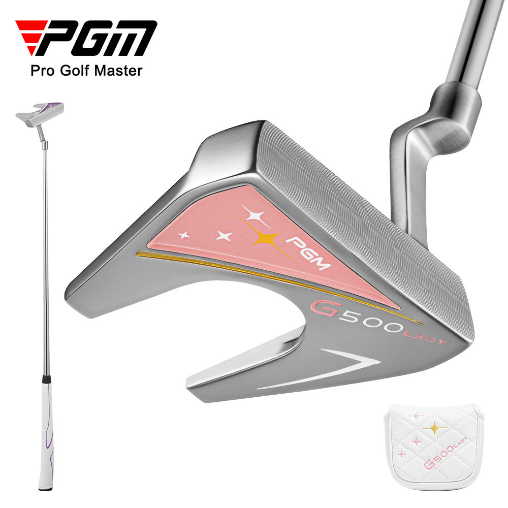 PGM 高尔夫女士推杆 G500单支稳定低重心不锈钢球杆golf带瞄准线