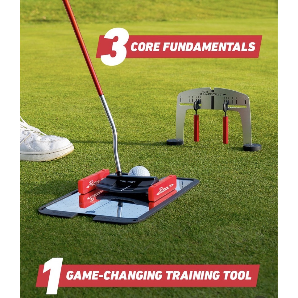 PUTTOUT高爾夫推桿鏡磁吸免粘