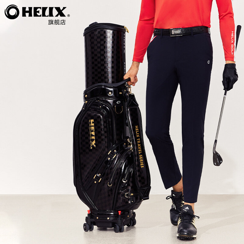 HELIX喜力克斯高尔夫球包防水镜面面料可托运航空包全面保护球杆