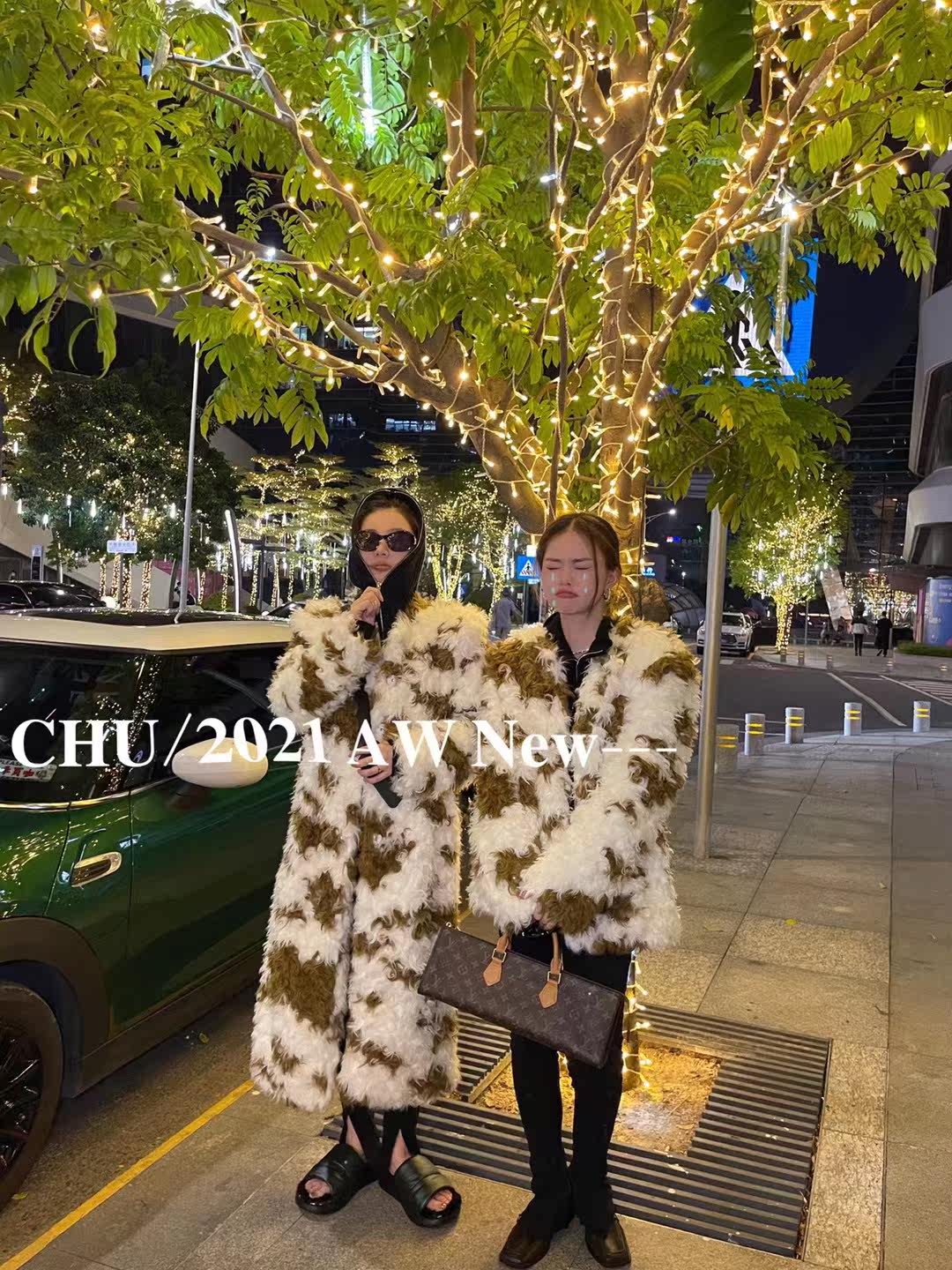chu设计师品牌环保羊毛外套俏皮