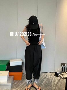 CHU独立设计师品牌哈伦裤不挑腿型 又很酷  山本耀司风格