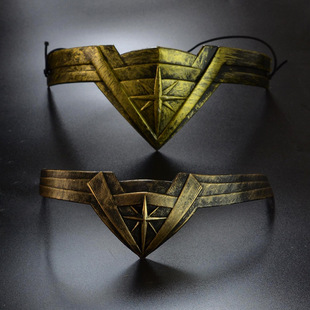 神奇女侠头饰头箍面具护手腕武器饰品发饰女英雄服饰发箍配件