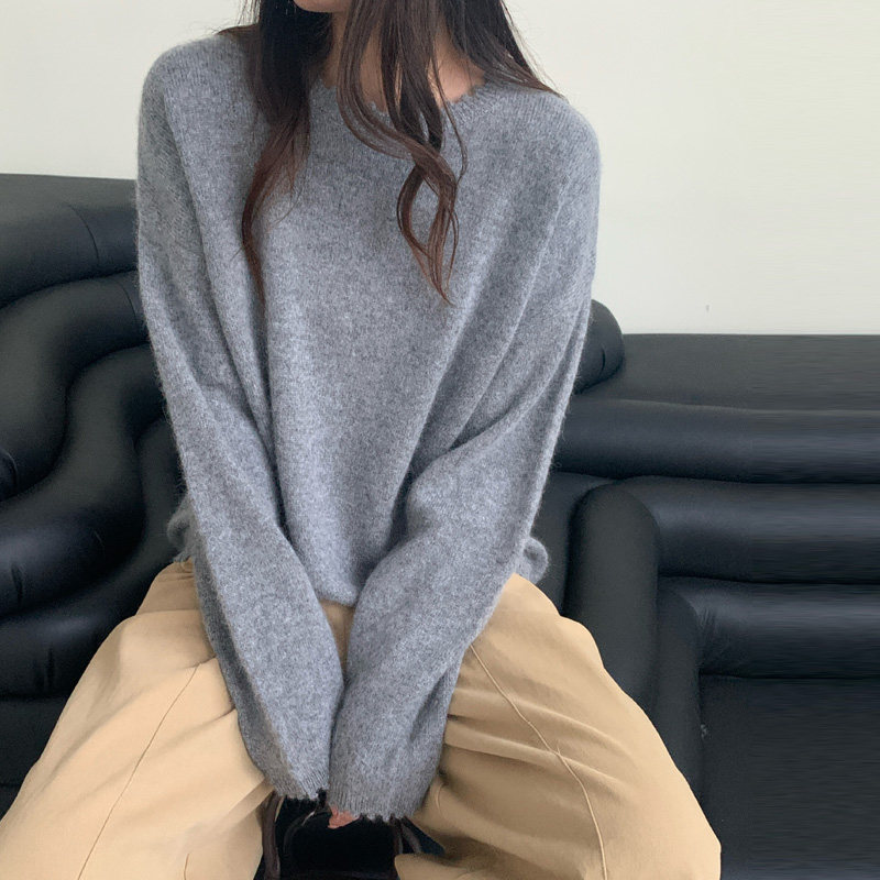 秋冬新款韩版流苏针织套头毛衣女
