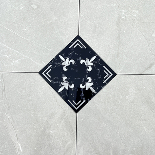 瓷砖角花贴自粘对角贴地砖防水耐磨卧室客厅厨房地面装饰贴画新款