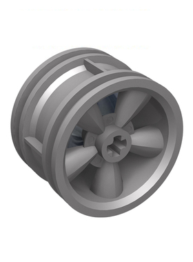 兼容乐高 42716 野马轮毂 可配 15413 44309 55976