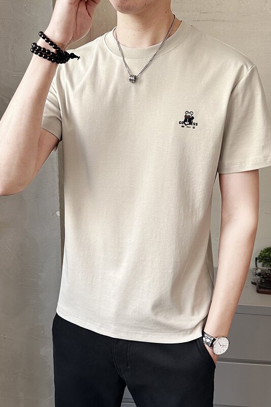 男士短袖T恤夏季新款时尚百搭休闲运动圆领半袖上衣T3629-P35,男装T恤,电商A239