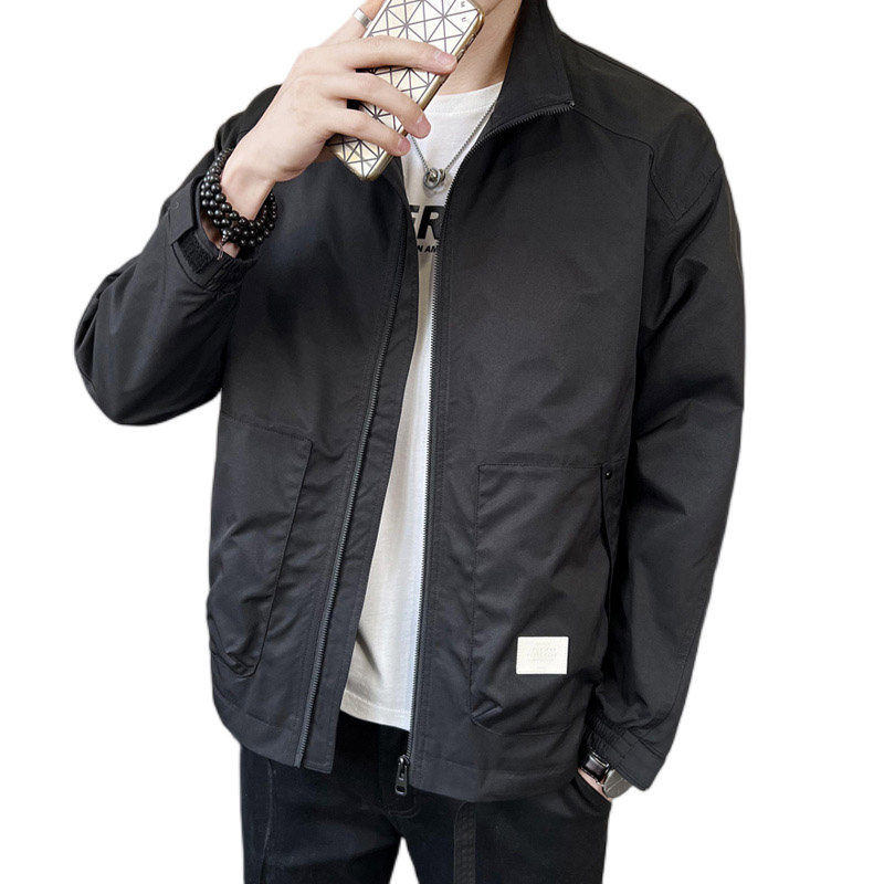 2023春季新款立领夹克休闲韩版外套JK0369-P100,男装夹克,电商A239