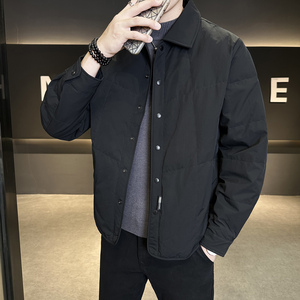 标90轻薄羽绒服男冬季潮流翻领短款外套男士夹克Y2522-P195图片