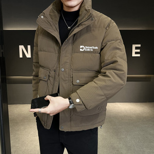 冬季店主新款立领羽绒服男 短款外衣 保暖羽绒外套Y8673-P195图片