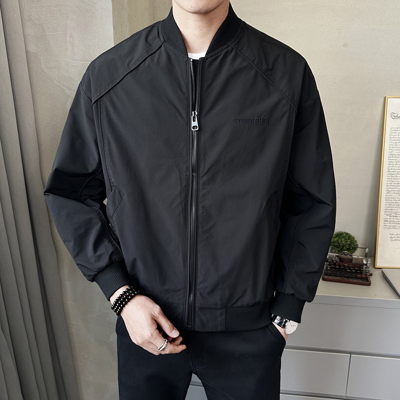 美式飞行员夹克男士春秋宽松大码休闲棒球服外套JK6511-P130,男装夹克,电商A239