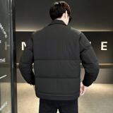 羽绒服男冬季潮流翻领短款外套男士衬衫款羽绒外衣Y6685-P170，男装羽绒服，电商A239