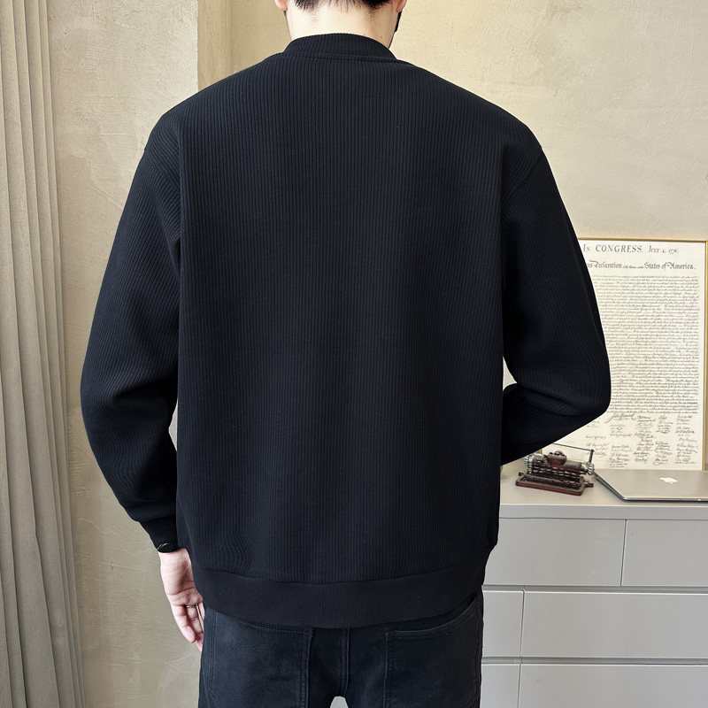 春季短款针织衫外套时尚休闲开衫男款K5801-P108,男装针织衫/毛衣,电商A239
