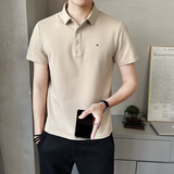 夏季新款男士短袖T恤时尚百搭休闲上衣潮牌半袖POLO衫PL88551-P55，男装Polo衫，电商A239
