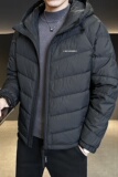 标轻薄排骨羽绒服男冬季潮流连帽短款外套男士夹克Y8611-P175，男装夹克，电商A239