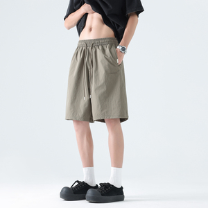 美式休闲短裤男士夏季直筒阔腿五分裤百搭运动显瘦裤DK2891-P48,男装牛仔裤,电商A239