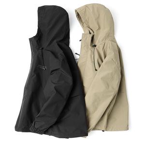 春季潮牌连帽工装夹克冲锋衣外套男潮流帅气休闲上衣服JK77-P120图片