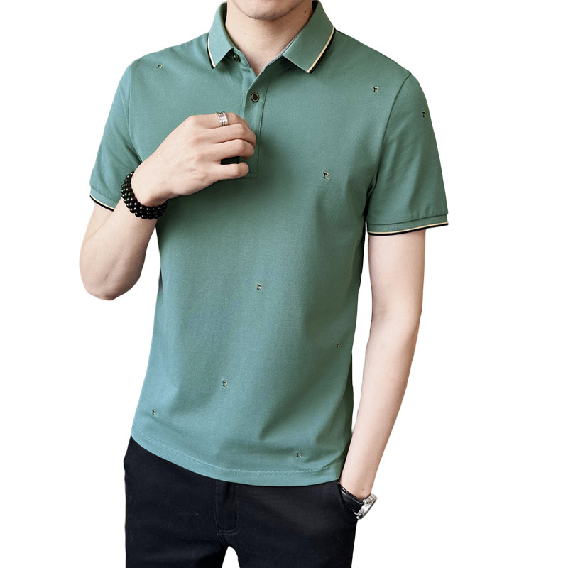 高品质Polo衫大码男装T恤大可穿220斤PL019-P65,男装Polo衫,电商A239