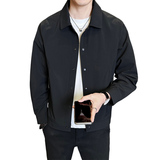 韩版时尚翻领夹克男春秋休闲百搭外套潮流男士外套JK1062-P125，男装夹克，电商A239