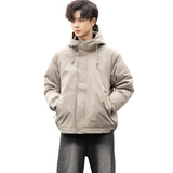 标连帽羽绒服男冬季潮流休闲短款外套男士夹克Y2523-P198，男装夹克，电商A239