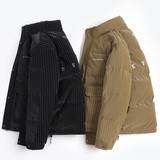 冬季新款立领皮羽绒服男短款外衣保暖羽绒外套Y6803-P195，男装羽绒服，电商A239