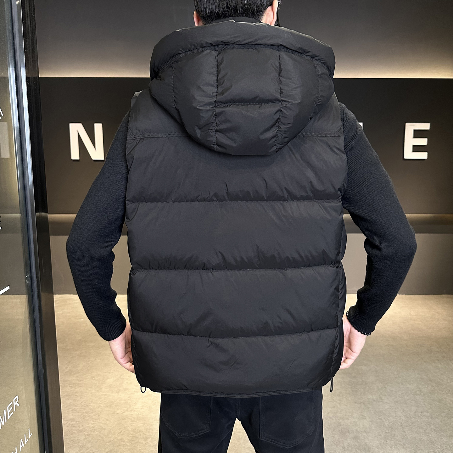 短款连帽羽绒马甲男连帽秋冬外穿羽绒服马夹韩潮流坎肩M2686-P145，男装羽绒服，电商A239
