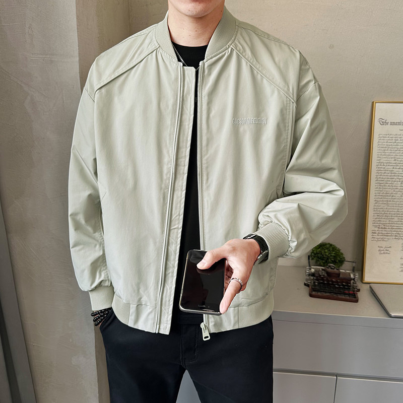 美式飞行员夹克男士2026春秋宽松大码休闲棒球服外套JK6511-P130,男装夹克,电商A239