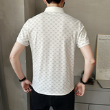 春季新款男士短袖T恤时尚百搭休闲上衣潮牌半袖POLO衫PL68621-P63，男装Polo衫，电商A239