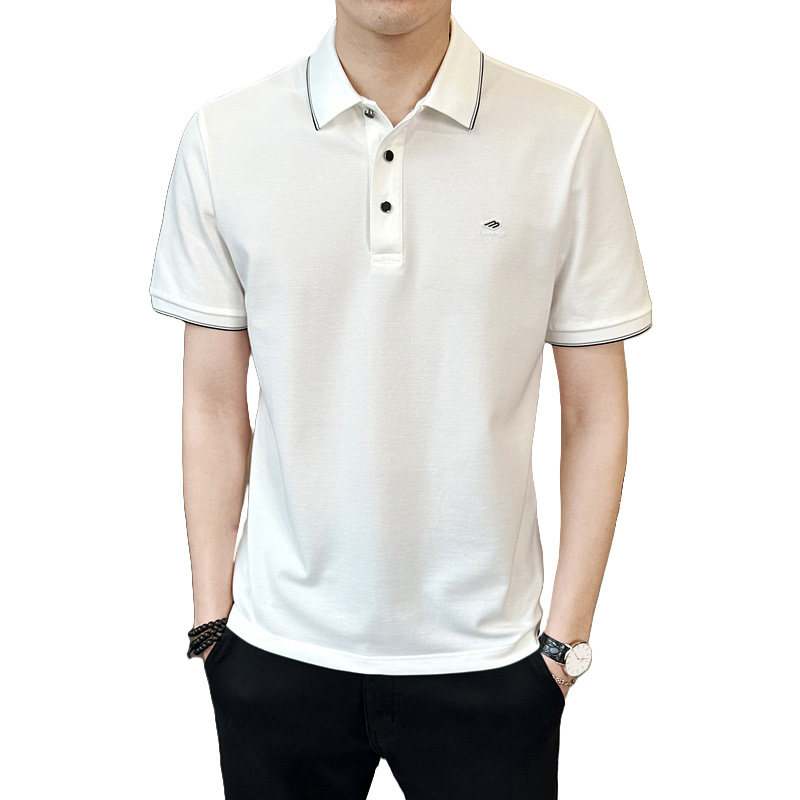 夏季新款男士短袖T恤时尚百搭休闲上衣潮牌半袖POLO衫PL8601-P65,男装Polo衫,电商A239