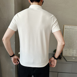 夏季新款男士短袖T恤时尚百搭休闲上衣潮牌半袖POLO衫PL88551-P55，男装Polo衫，电商A239