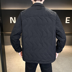 标轻薄羽绒服男冬季潮流翻领短款外套男士夹克Y8906-P165图片