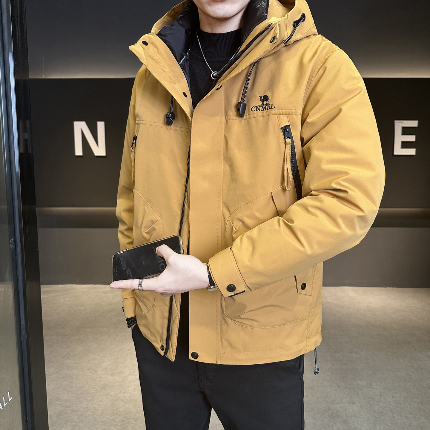 三合一系列!内胆可单穿！冬季男士百搭保暖羽绒服外套Y9812-P280,男装羽绒服,电商A239
