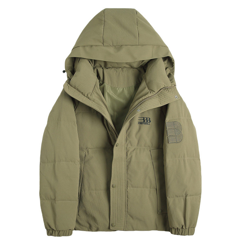 冬季店主风新款连帽标羽绒服男短款保暖羽绒外套Y11622-P248,男装羽绒服,电商A239