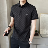 春季新款男士短袖T恤时尚百搭休闲上衣潮牌半袖POLO衫PL68621-P63，男装Polo衫，电商A239