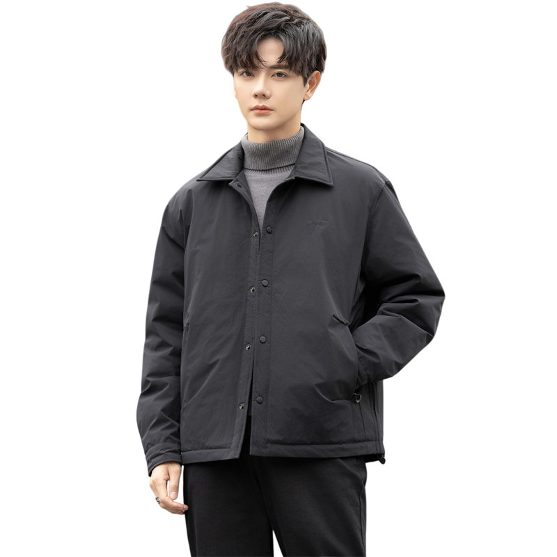 标轻薄羽绒服男冬季潮流翻领短款休闲外套男士夹克Y5530-P165,男装夹克,电商A239