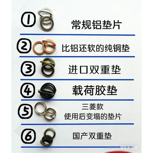 放油铜垫油底壳垫片放油垫片铝垫片维修保养常规尺寸放油垫片 - 封面