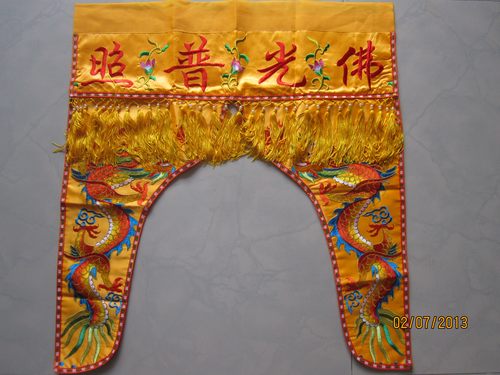刺绣龙门佛帐神帐旗幡