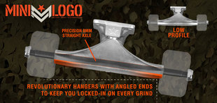 minilogo桥 滑板支架 bones PUminilogo PU 桥轮组合minilogo轮子