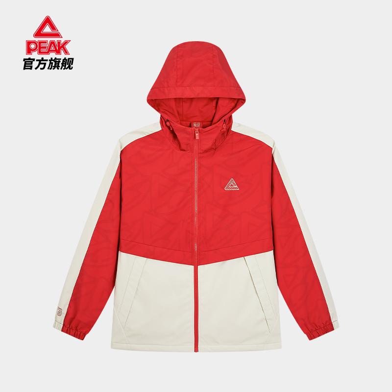 匹克摇粒绒风衣防风加绒保暖外套