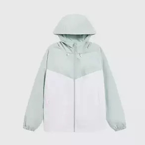匹克春季新款女子梭织风衣时尚撞色速干防嗮运动风衣外套F2241012