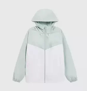 匹克春季新款女子梭织风衣时尚撞色速干防嗮运动风衣外套F2241012