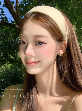 白色宽边发箍女秋冬2025新款日常外戴高级感洋气时尚高颅顶头箍