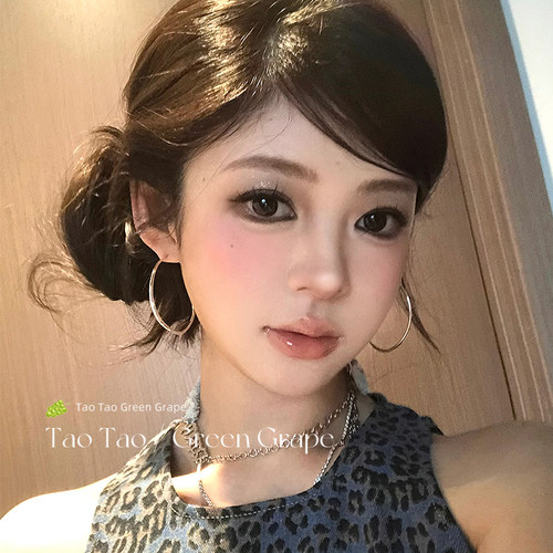 backto2000s千禧辣妹圈圈耳环