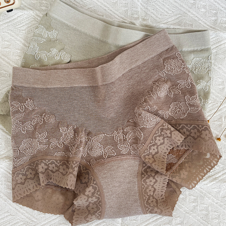 无缝收腹提臀女短裤2491蚕丝底裆